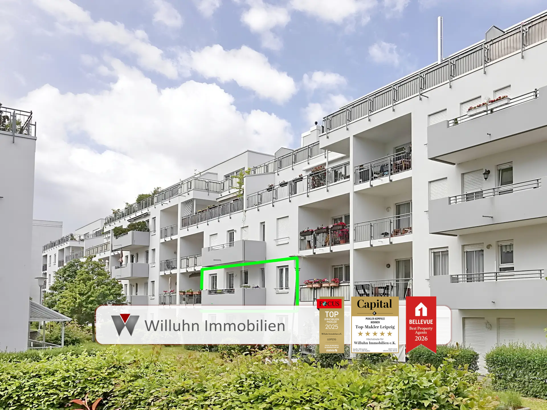 Zentrum-Süd: Kapitalanlage mit Tiefgaragenstellplatz I Balkon I Einbauküche I Fernwärme
