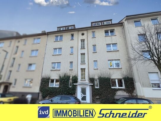 Helle 2-Zimmer-Wohnung Nähe Kaiserstraßenviertel, ca. 66m² mit Balkon - Ideal für Singles oder Paare