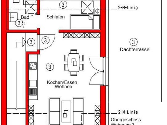 22_EI6662e Generalsanierte, exklusive 2- und 3-Zimmer-Eigentumswohnungen / Nähe Teublitz