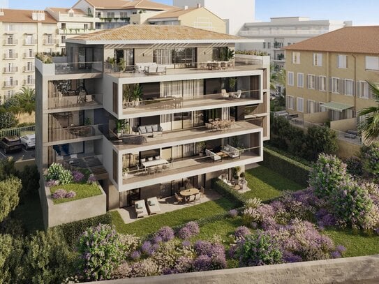 CANNES CENTRE : Appartements neufs avec grandes terrasses, proche centre-ville