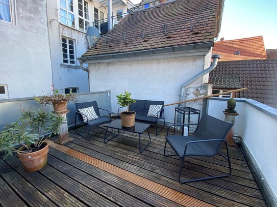 Schöne Wohnung in der Altstadt mit große Terrasse (Voll möblierte)