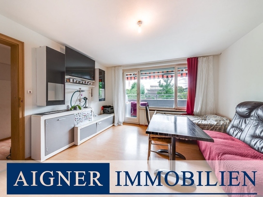 AIGNER - Renovierungsbedürftige 3-Zimmer-Wohnung mit Loggia zum ruhigen Innenhof