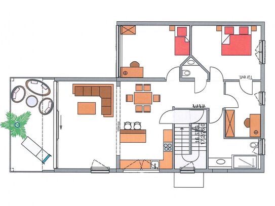 KfW 55 EE - hochwertig kernsaniert mit großem Südbalkon