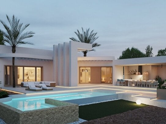 Exklusive Villa in Villamartin an der Costa Blanca Süd mit 4 Schlafzimmern und 4 Badezimmern, Pool, Parkplatz, Keller u…