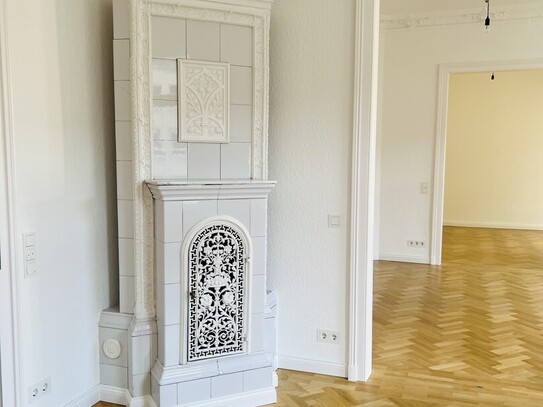 Maschseeviertel ! Exklusive, helle Etagenwohnung mit Granit, Parkett etc