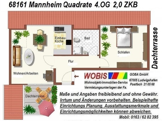 7868 AKTUELL - Dachterrasse moderne Dachgeschoßwohnung