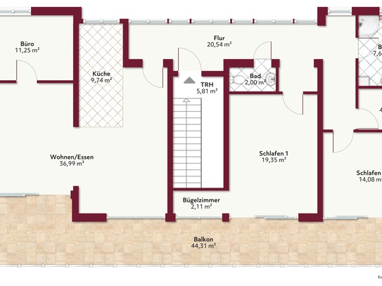 AS-Immobilien.com Kleinanzeige +++ große 4 Zimmer-Dachgeschossetage in stadtnaher Wohnlage +++