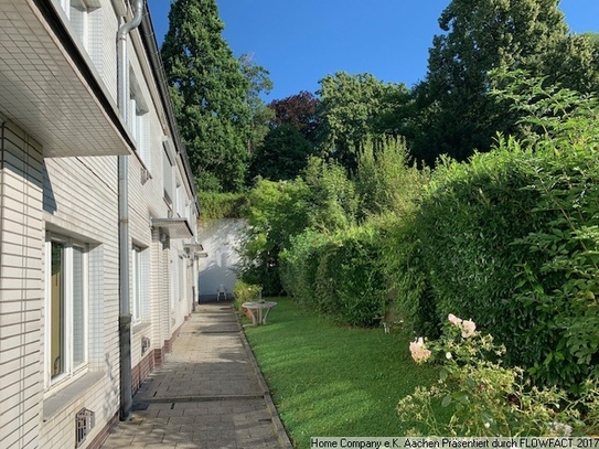 Aachen-City: Mod. möbl., helles u. ruhig im Hof gelegenes Appartment