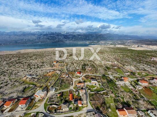 ZADAR, POSEDARJE - Attraktives Grundstück mit Blick auf Velebit