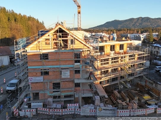 3 Zimmer NB-SW-Balkonwhg mit Bergblick im Wohnpalais am Säubach