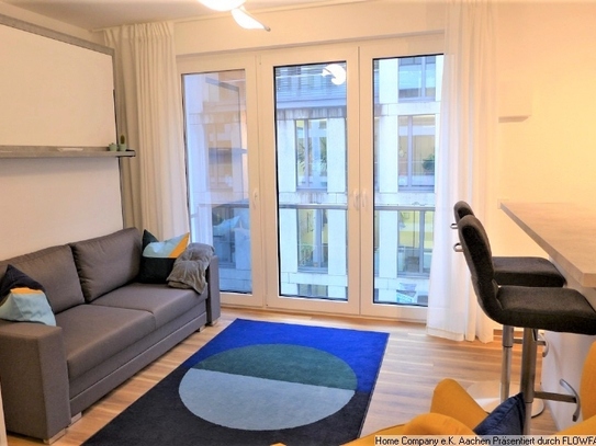 Frankenberger Viertel: Hochwertig u. schick möbl. 1-Zi.-Ap., all incl., Stellpl. mögl.