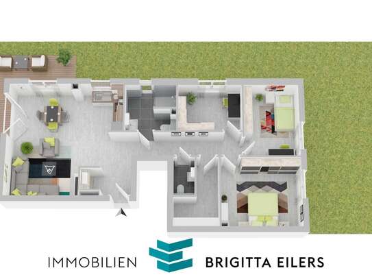 NEUBAU: Moderne 3,5-Zimmer-EG-Wohnung mit Terrasse & Gartenanteil