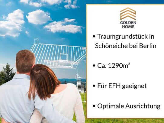 Traumgrundstück in Schöneiche bei Berlin- Ihre Chance auf exklusives Bauland!