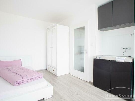 Modernes möbliertes 1-Zimmer-Apartment mit Balkon