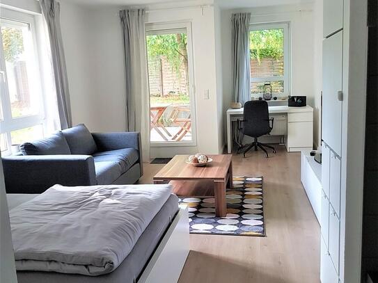 Möbliert 1-Zimmer Apartment mit Terrasse in Dresden-Plauen - Nähe Universität!