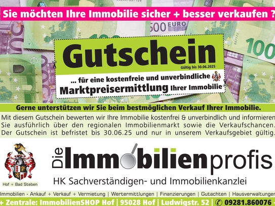 1308 - 8,5 Prozent? 10 Mehrfamilienhäuser in der Hofer Innenstadt