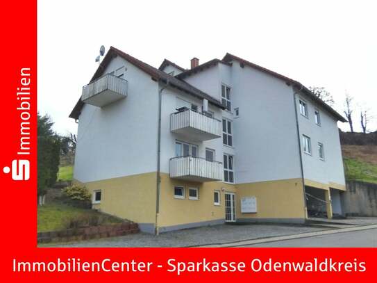 Vermietung oder Eigennutzung, leerstehende 2-ZKB-Maisonettewohnung im nord-östlichen Odenwald