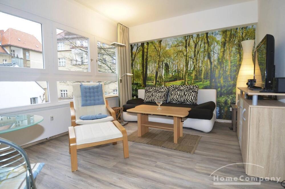 Ruhige, helle 1-Zimmer-Wohnung in Berlin Steglitz, möbliert - Foto 1