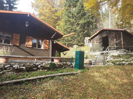 Berghütte in den Tegernseer Bergen