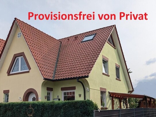 Moderne DHH, gepflegt und großzügig, Energie B, PROVISONSFREI!