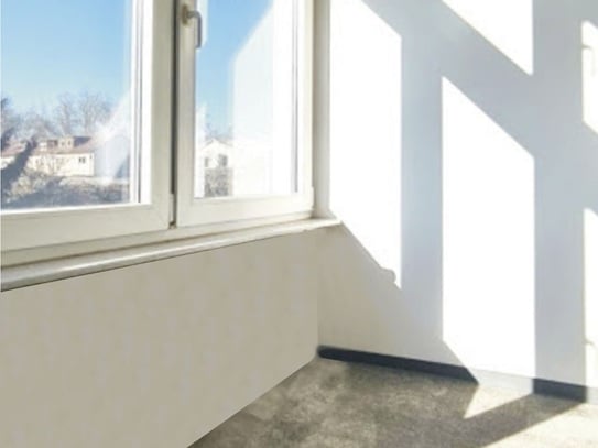 Wohnen am Ende der Sackgasse, schöne 2,5 Zimmerwohnung mit umbauten Balkon\Wintergarten