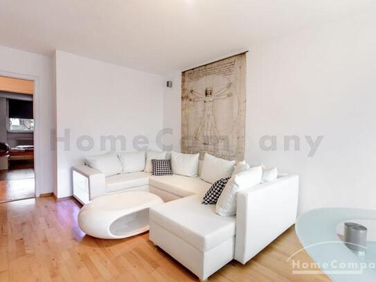Elegante, möblierte 2-Zimmer-Wohnung mit Balkon, München- Schwanthalerhöhe