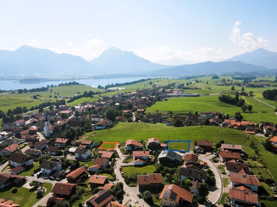 Allgäu, Berge, Seen, Schlösser - kleiner, feiner Bauplatz in der 1. Reihe