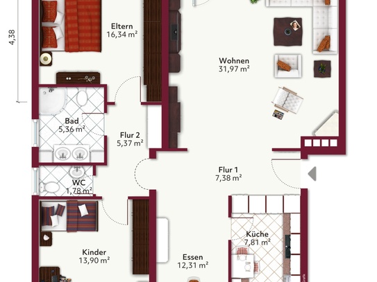 AS-Immobilien.com +++ großzügige Eigentumswohnung in zentraler Lage von Langenselbold +++