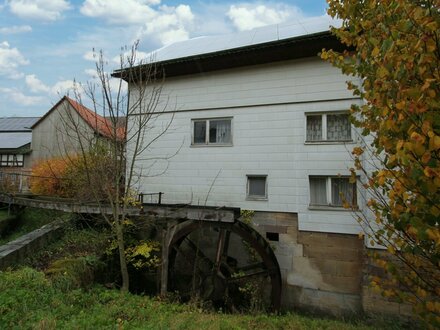 Neuenstein-OT, ausbaufähige Mühle!