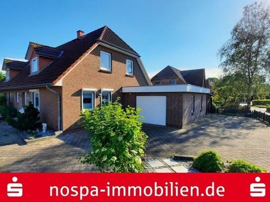 TOP-gepflegte Doppelhaushälfte mit Garage, Terrasse und Gartenhaus in Sackgassenlage!