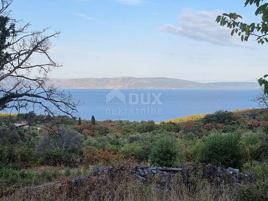 ISTRIEN, RABAC - Baugrundstück mit fantastischem Meerblick