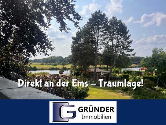 Exklusive Villa mit Charme und traumhaftem Grundstück an der Ems