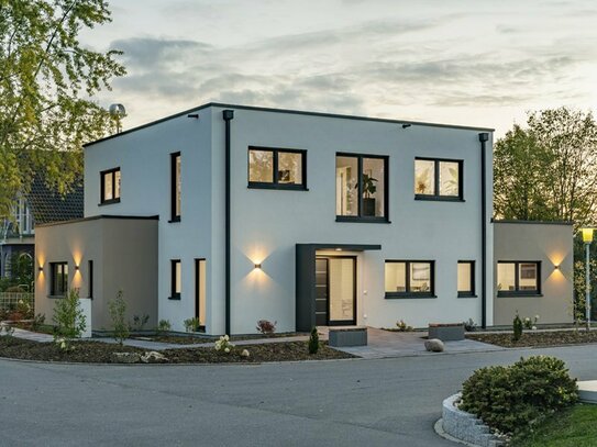 Modernes Bauhausstilhaus in direkt angebundenem Vorort von Giessen in Toplage
