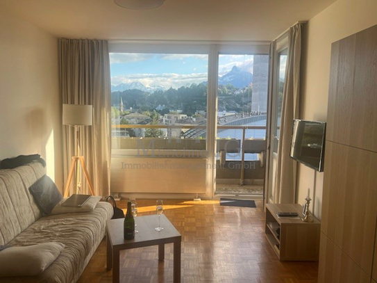 MÜNCHNER IG: Lichtdurchflutete Traumwohnung mit spektakulärem Panoramablick auf die Berge!