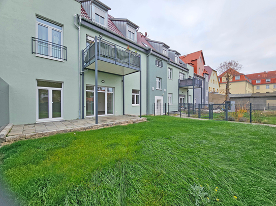 Große Familienwohnung mit Gartenanteil, Terrasse und Stellplatz in Leuna!