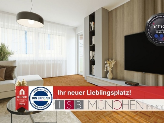 Starke Aussichten von Aubing-Pasing-Westkreuz: Familienglück 3-Zimmer-Wohnung