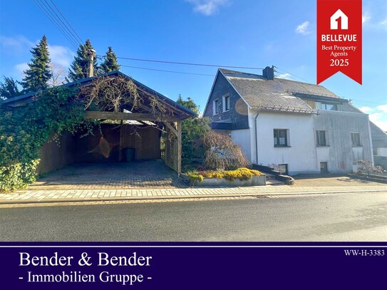 Einfamilienhaus in bevorzugter Wohnlage von Bad Marienberg OT - Mit tollem Fernblick!