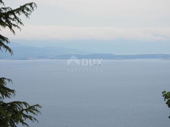 OPATIJA, BREGI – Baugrundstück 1230 m2 mit Meerblick für Einfamilienhaus/Villa/Appartements/Haus zu vermieten – Urlaub…