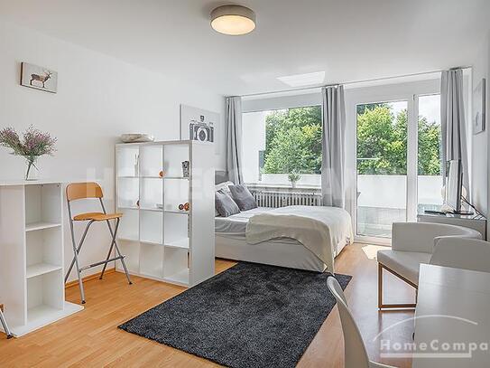 Modern möbliertes 1-Zimmer-Appartment mit Balkon in München-Obersendling