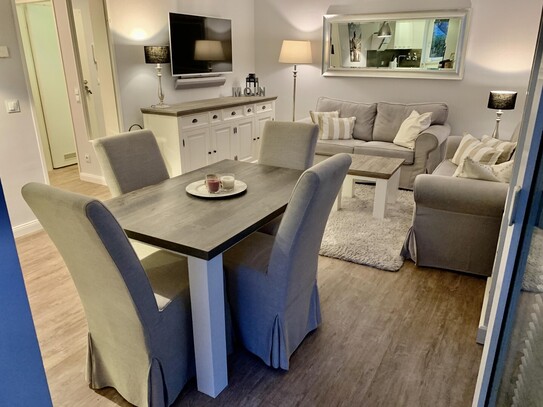 2-Zimmer / ca. 55 qm / möblierte Wohnung / Hamburg / Terrasse & Garten - ab 01.06.2025