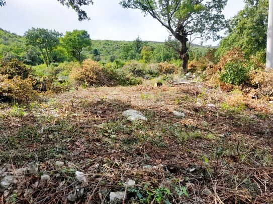 ISTRIEN, RABAC - Baugrundstück mit Meerblick für mehrere Villen