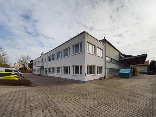 Gewerbehalle in Ergolding – Lager- und Büroflächen in idealer Kombination für Ihr Unternehmen!