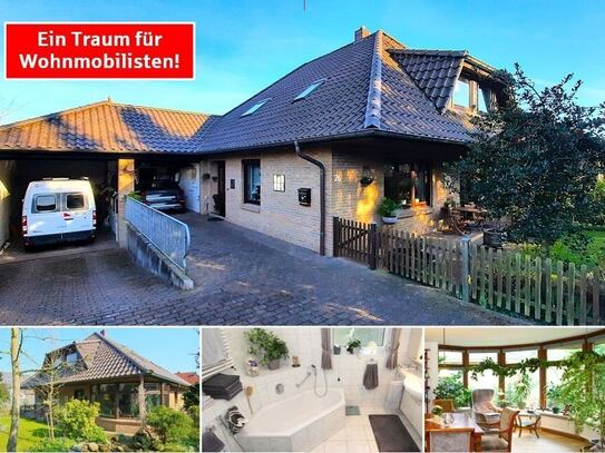 Wertiges und sehr gepflegtes Wohnhaus mit 2 Terrassen, Gartenteich, Kachelofen und vielen Extras!