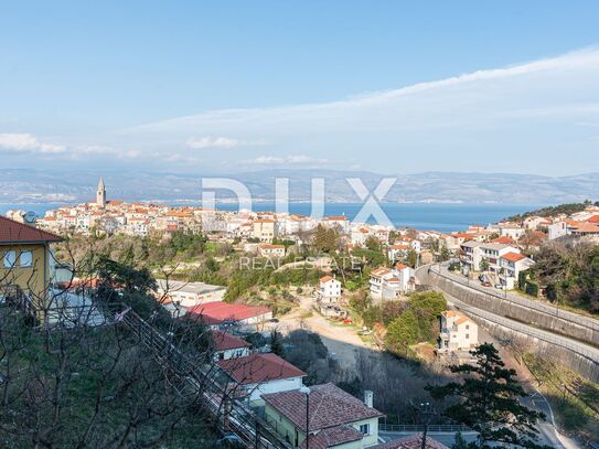 INSEL KRK, VRBNIK - Dreizimmerwohnung mit Meerblick