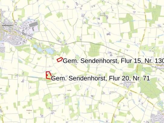 Verkauf 11,3 ha landwirtschaftlicher Grundstücke in Sendenhorst