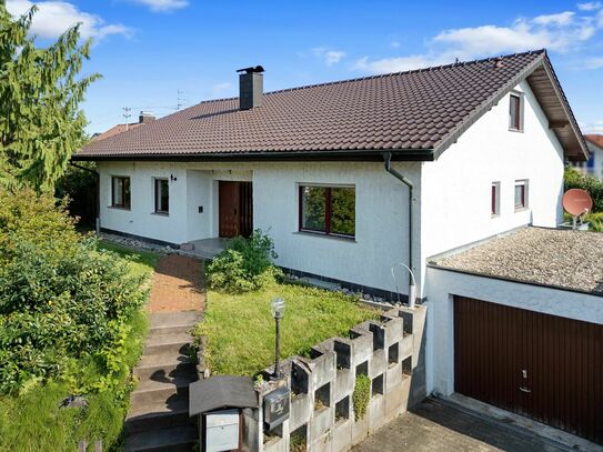 **Helles, gepflegtes Bungalow mit Garten in ruhiger Ortsrandlage**