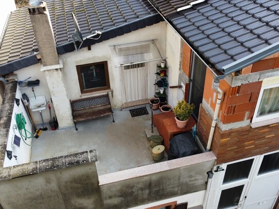 Dachterrasse und mediterranes Flair