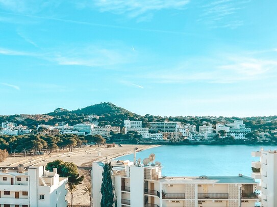 MALLORCA: Charmantes studio mit panorama-meerblick in Santa Ponsa