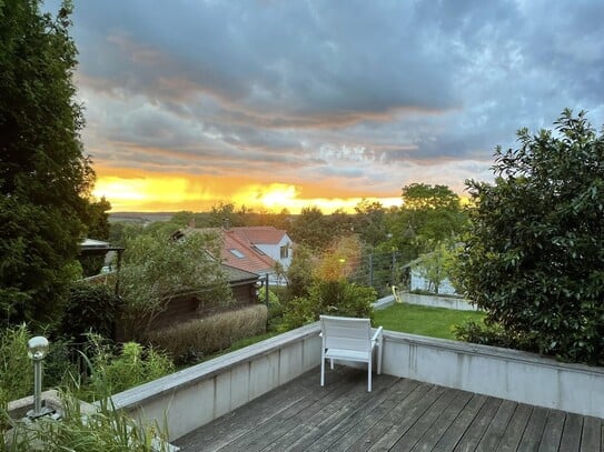 Sonnenschauspiel im Ampertal