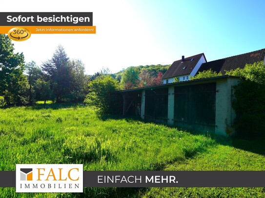 BAU MICH! Planbares Einfamilienhaus mit Garage zum bebauen in Obersulm! FALC Immobilien Heilbronn